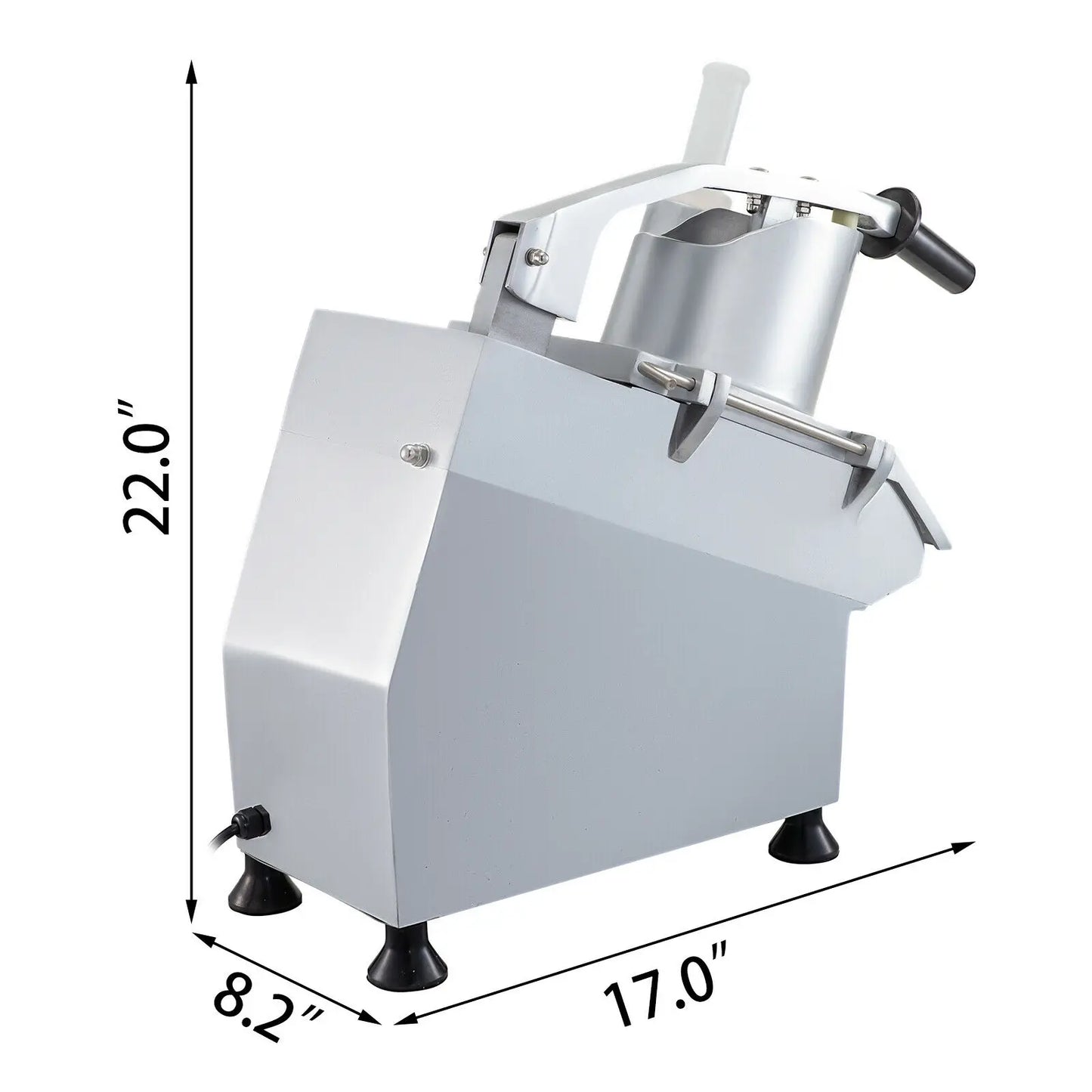 SucceBuy Electric Vegetable Cutter Slicer Chopper Shredder