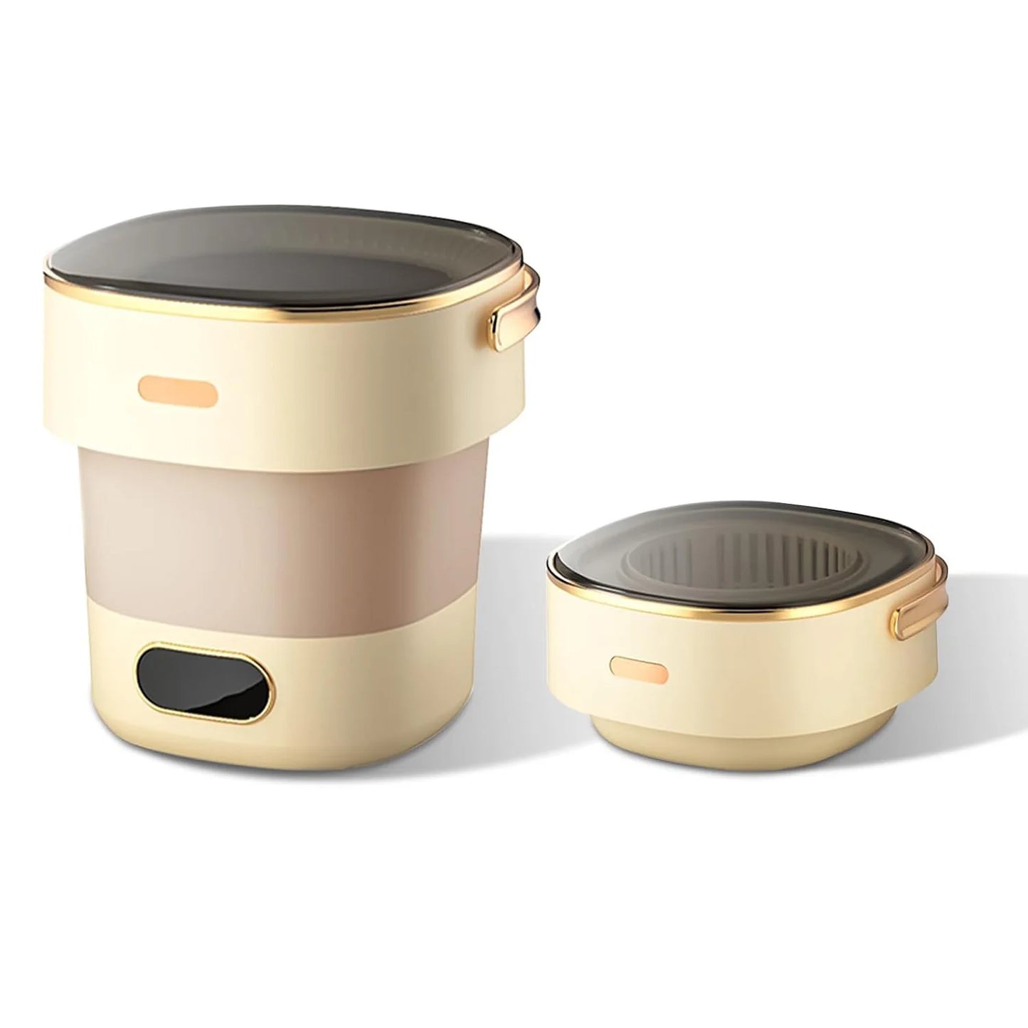 13L Foldable Portable Washing Machine.Mini Washer for Socks, Underwear & Small Laundry