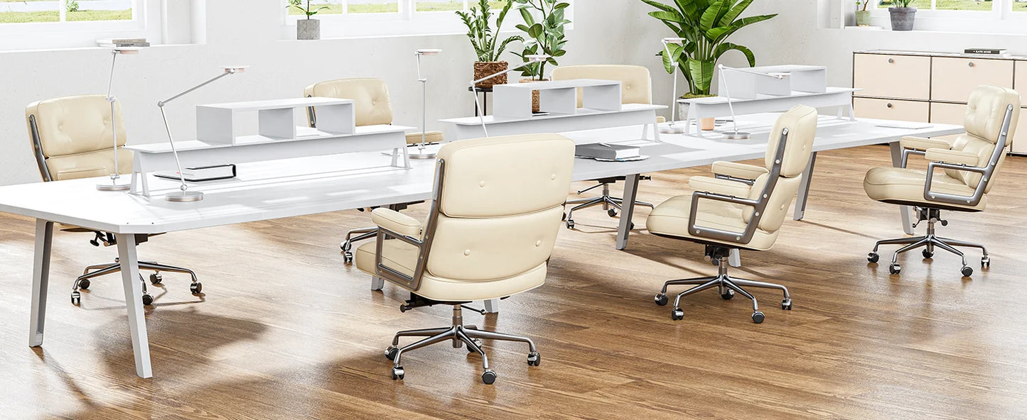 Black Genuine Leather Office Chair Gaming Chair Computer Swivel Gamer Live Ergonomic Chair Home Bedroom Sofa Armchairs Furniture