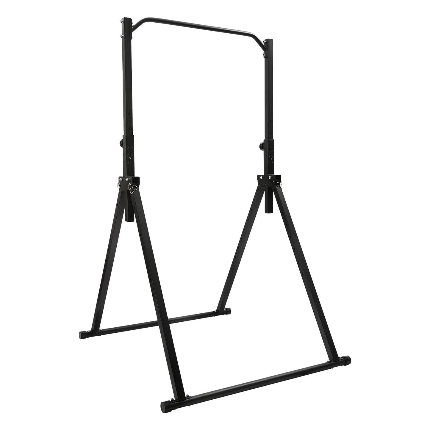 Adjustable Pull-Up Station.Heavy-Duty Home Strength Training Tower