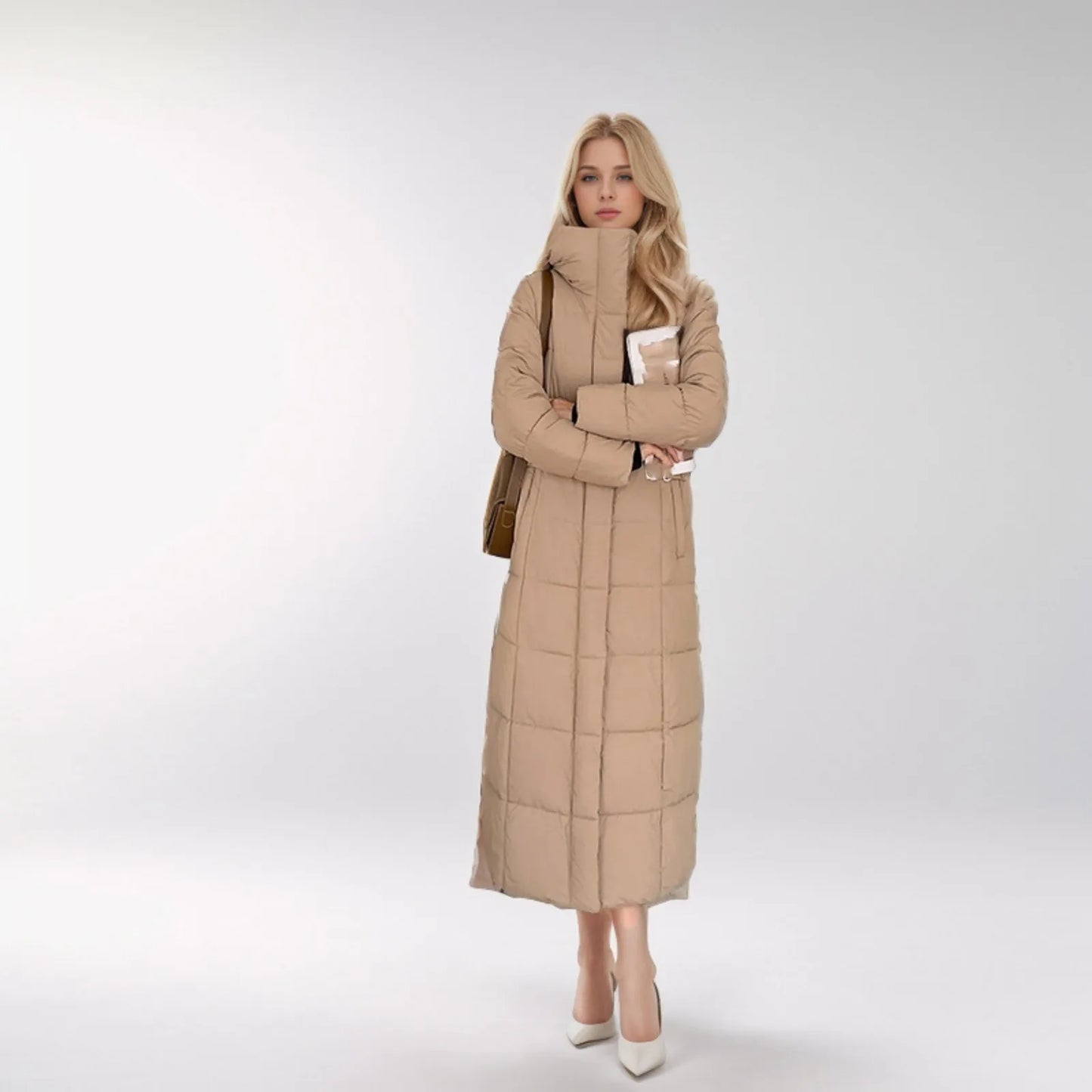 Black Winter Coat 2024 New Women's Thick Cotton Parka Jacket Korean Oversized Loose Hooded Coats Female Casual Long Overcoat