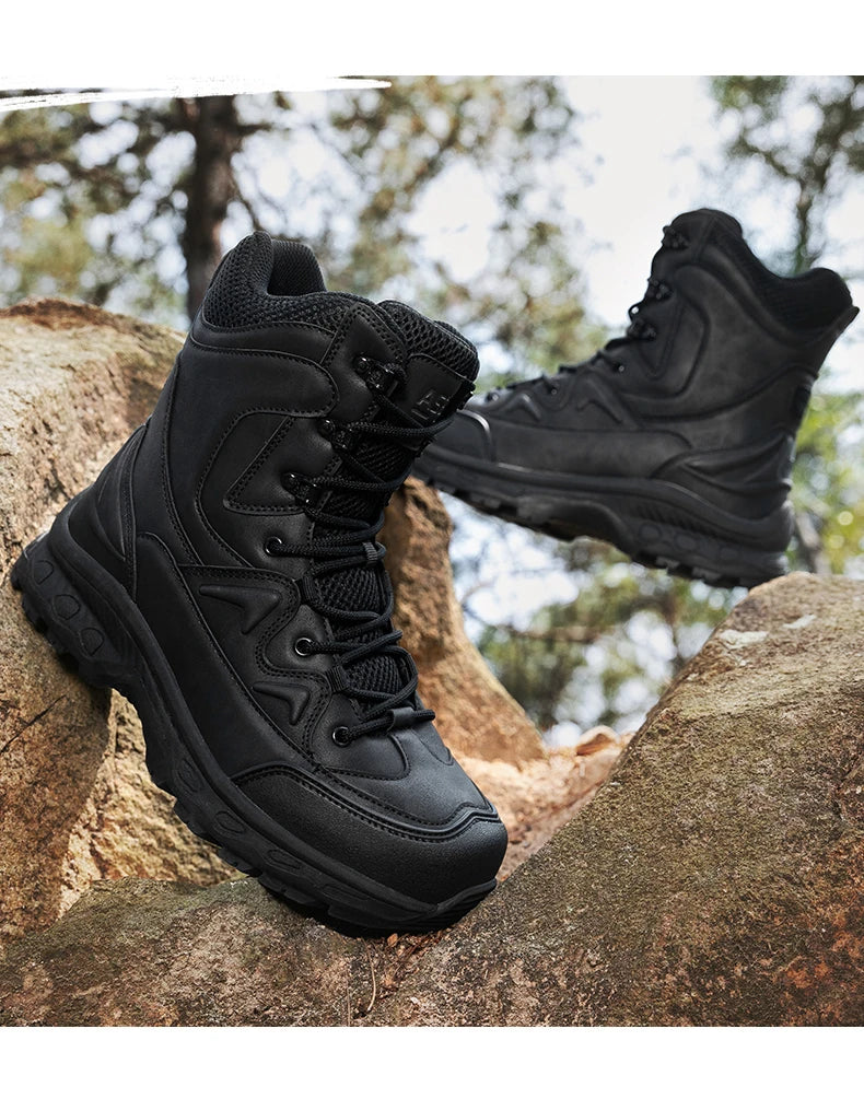 Mens Hiking Boots Combat Walking Casual Tactical Boots
