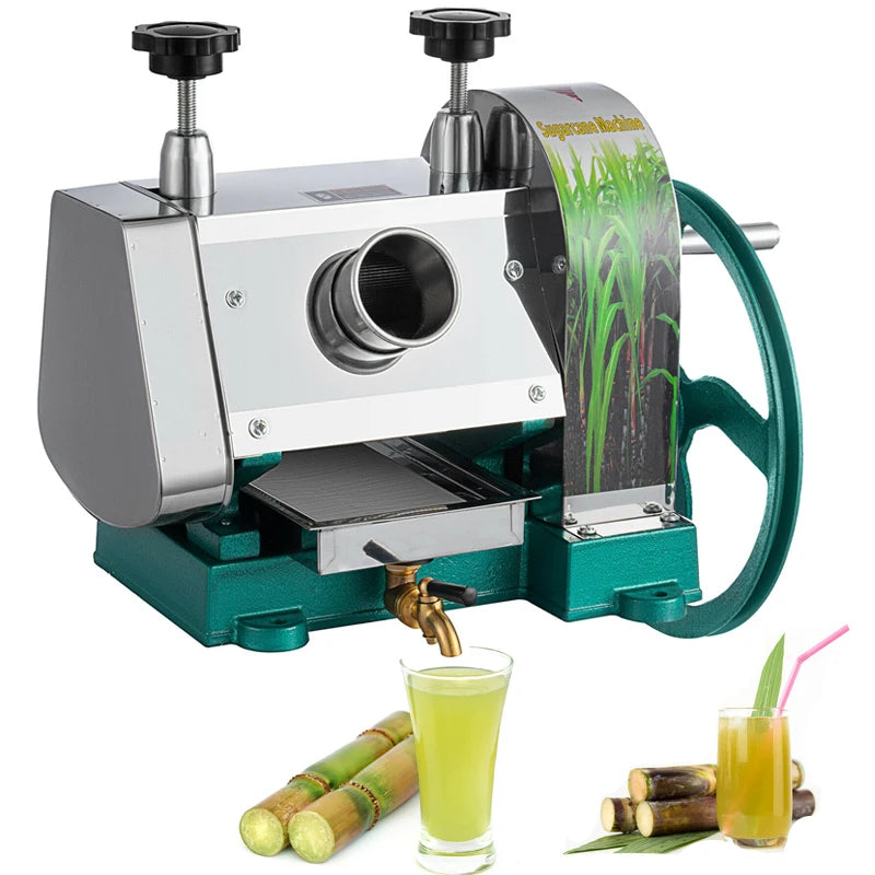 Manual Sugar Cane Juicer Stainless Steel 3 Roller Press