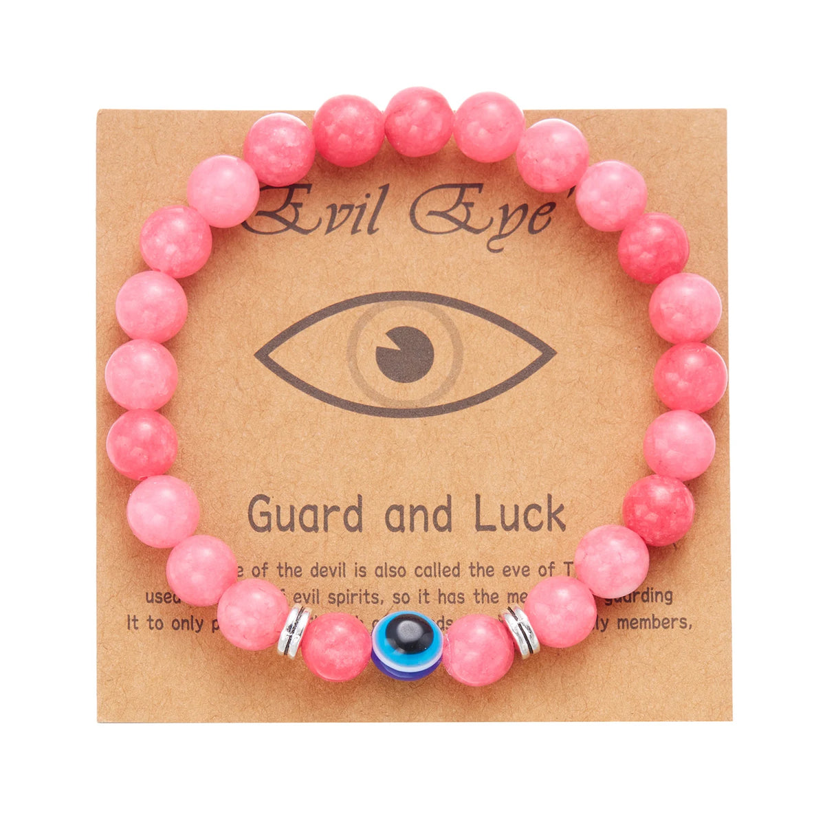 Evil Eye Beaded Bracelet Multicolor Options