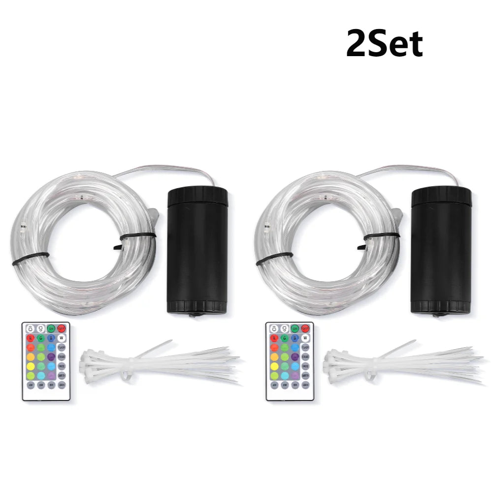 Bicycle Spoke Lights Waterproof LED Strips With Remote