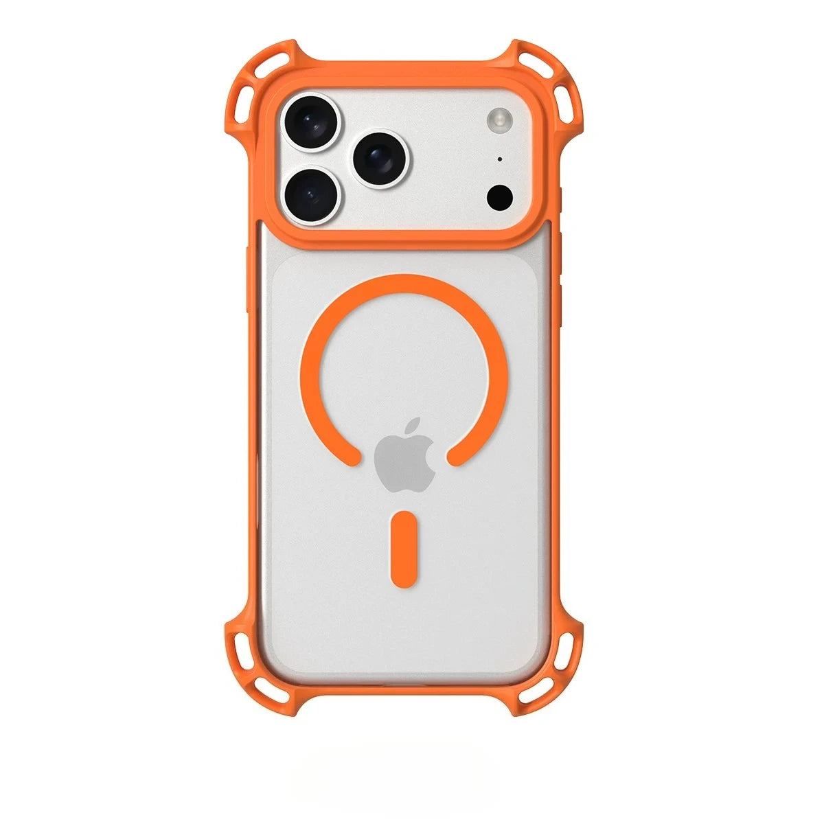 Clear Magnetic Protective Phone Case with Reinforced Corners