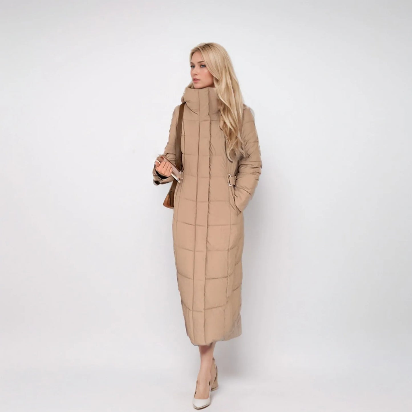 Black Winter Coat 2024 New Women's Thick Cotton Parka Jacket Korean Oversized Loose Hooded Coats Female Casual Long Overcoat