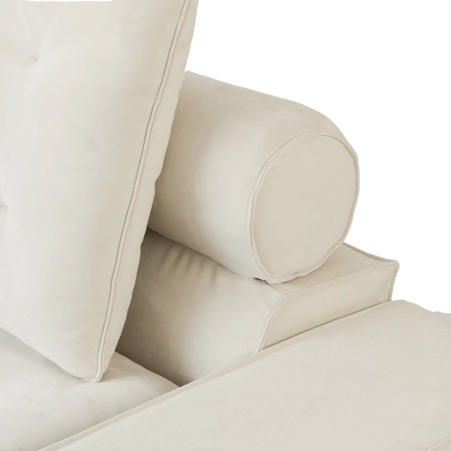 Modular Cloud Sectional Couch Oversized Down Filled Sofa Couches with Chaise Ottoman Adjustable Backrest Couch For Living Room
