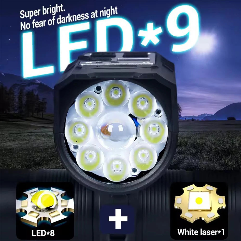 Rechargeable Front Light Bicycle Waterproof Headlamp