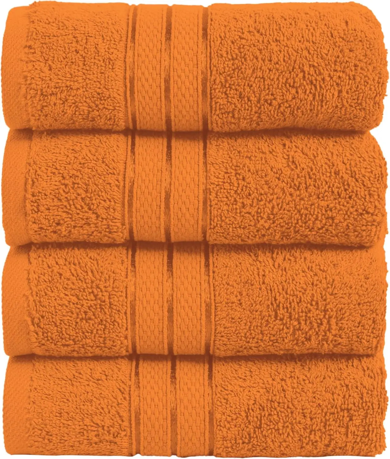 Turkish Cotton 6 Piece Towel Set Fast Drying and Absorbent