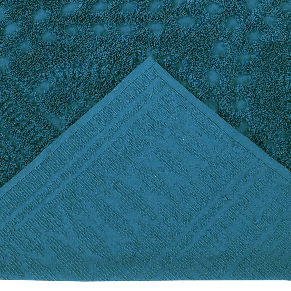 King Size Bedspread 120x110 Cotton Medallion Design Washable
