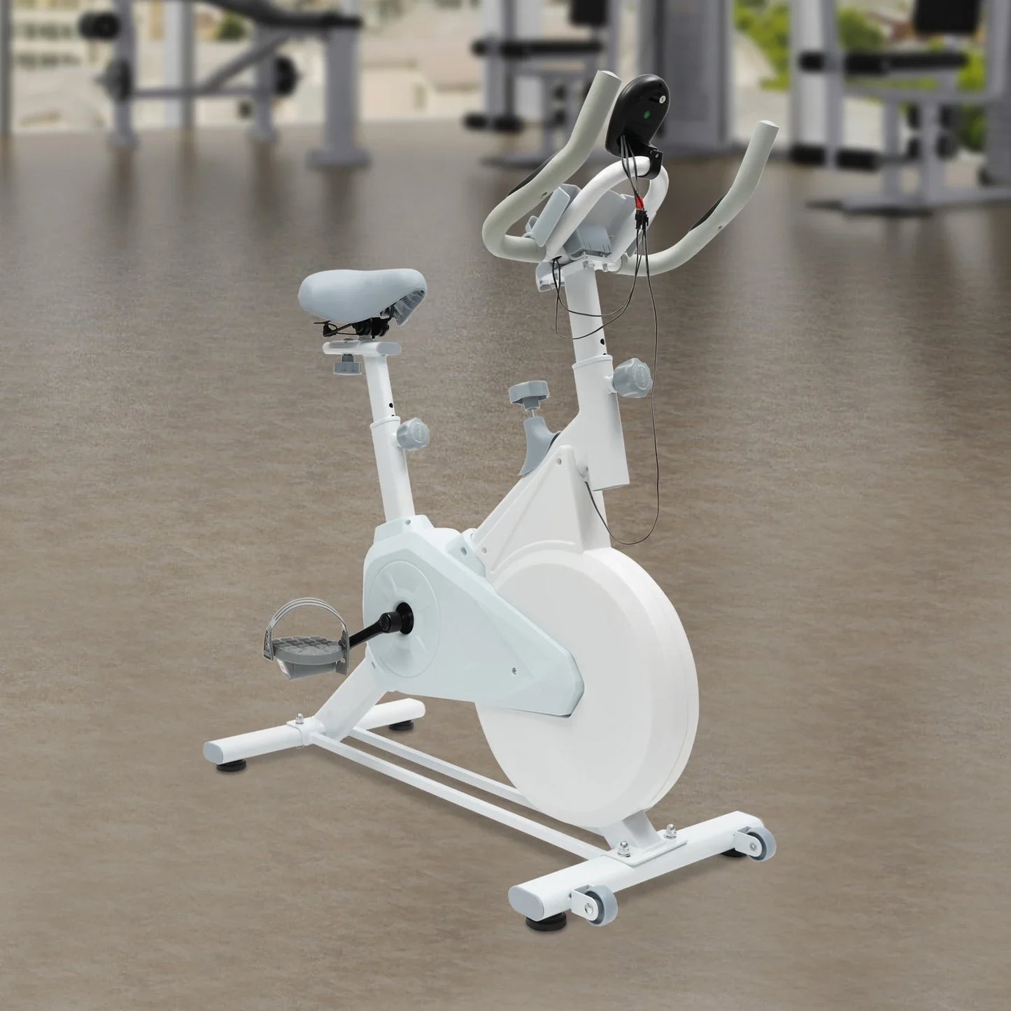 Fitness Bike Exercise Bike Seat Height Seat Front and Rear Adjustable Indoor Cycling Stationary Bike Indoor Cycling Workout Bike