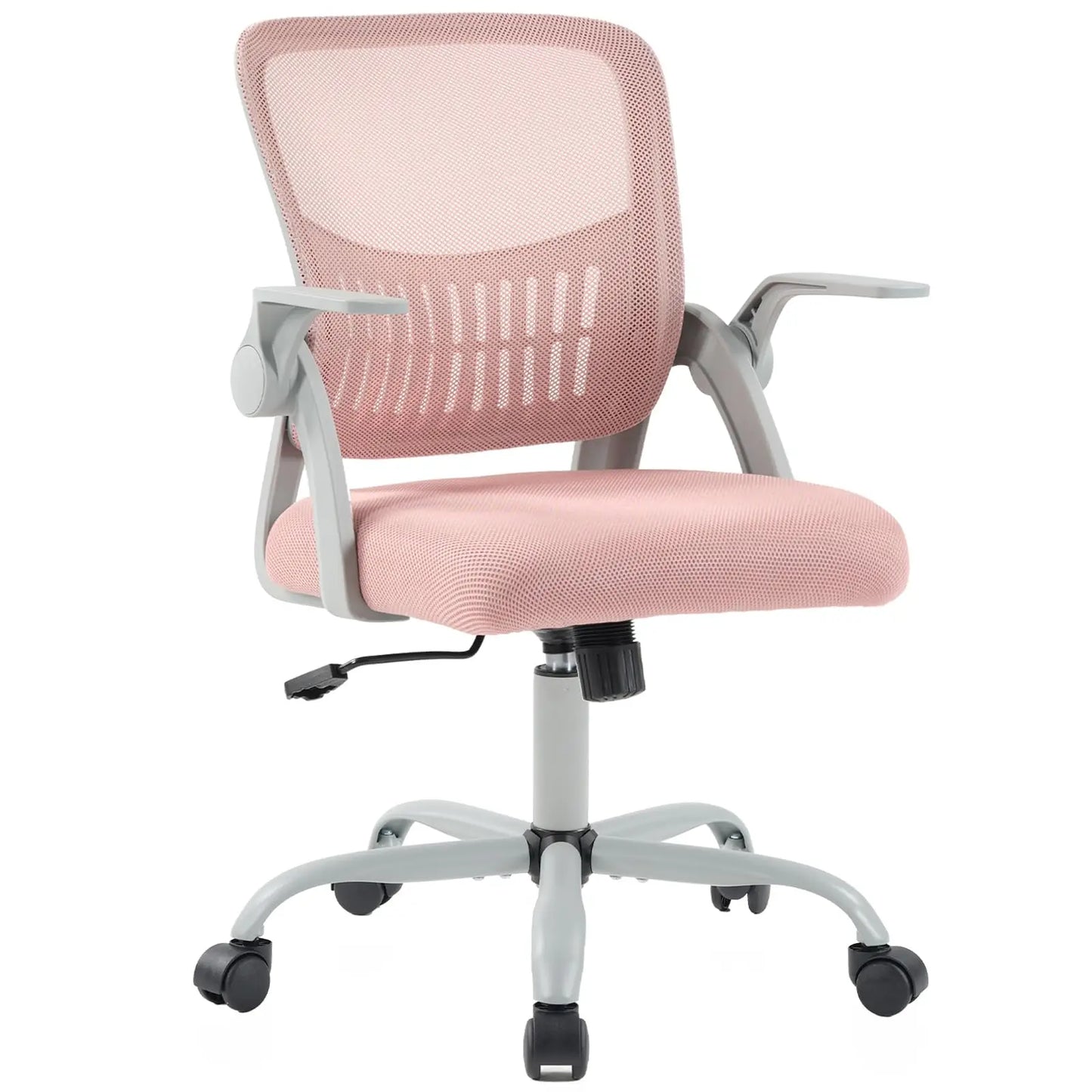 JHK Ergonomic Mid Back Mesh Office Chair with Lumbar Support, Adjustable Height & Rolling Computer Desk Chair