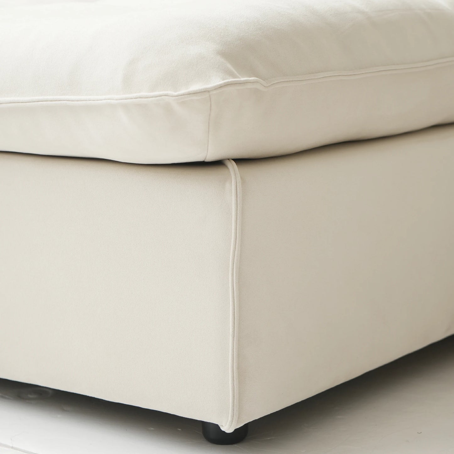 Down Filled Curved Cloud Sectional Sofa Oversized Couches Chaise Ottoman Stupendous Miami Sofa Adjustable Backrest