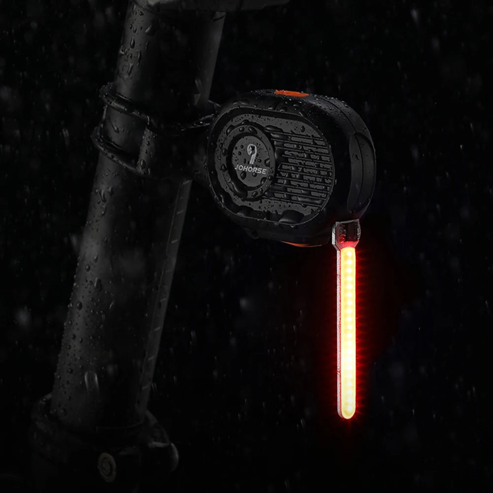 Bicycle Rear Light Running Water Pilot Lights Bicycle Taillights Night Riding Lights Safety Warning Lights Bike