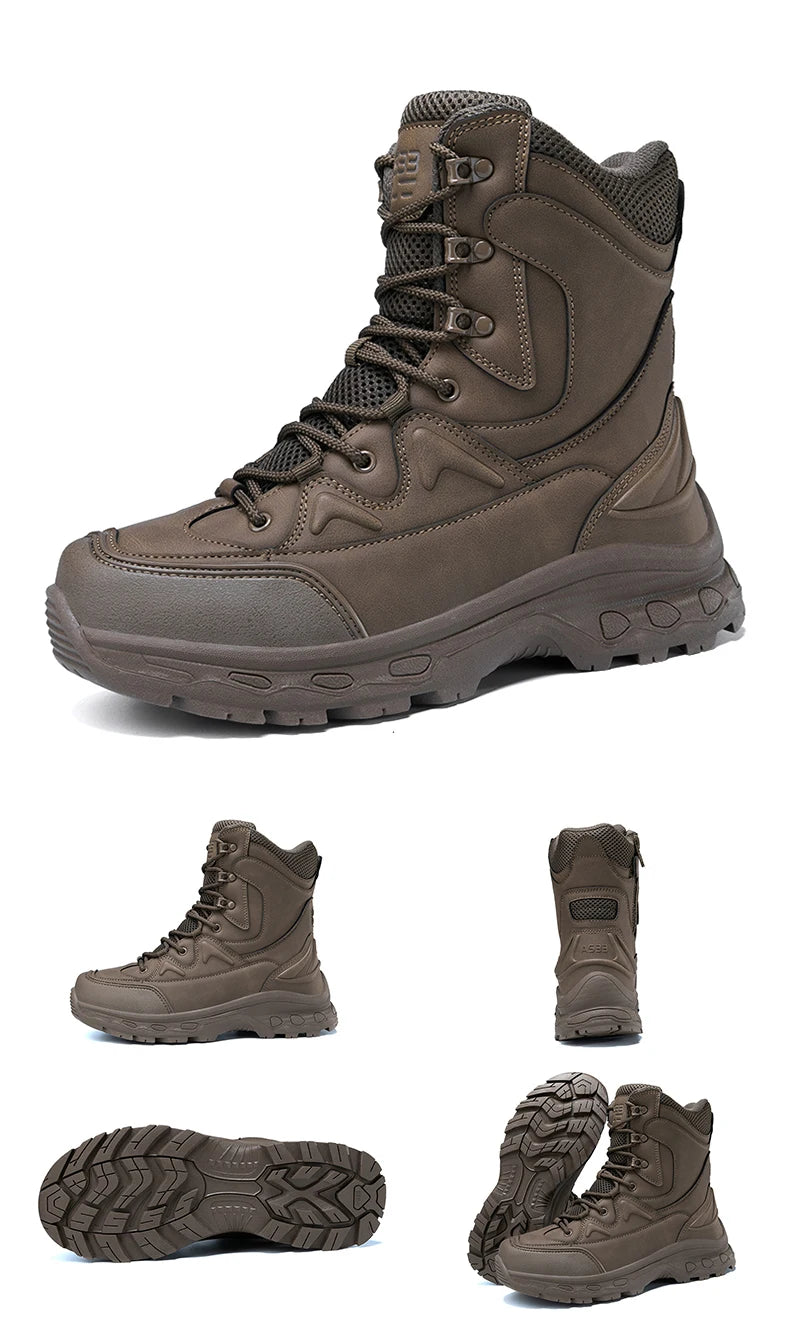 Mens Hiking Boots Combat Walking Casual Tactical Boots