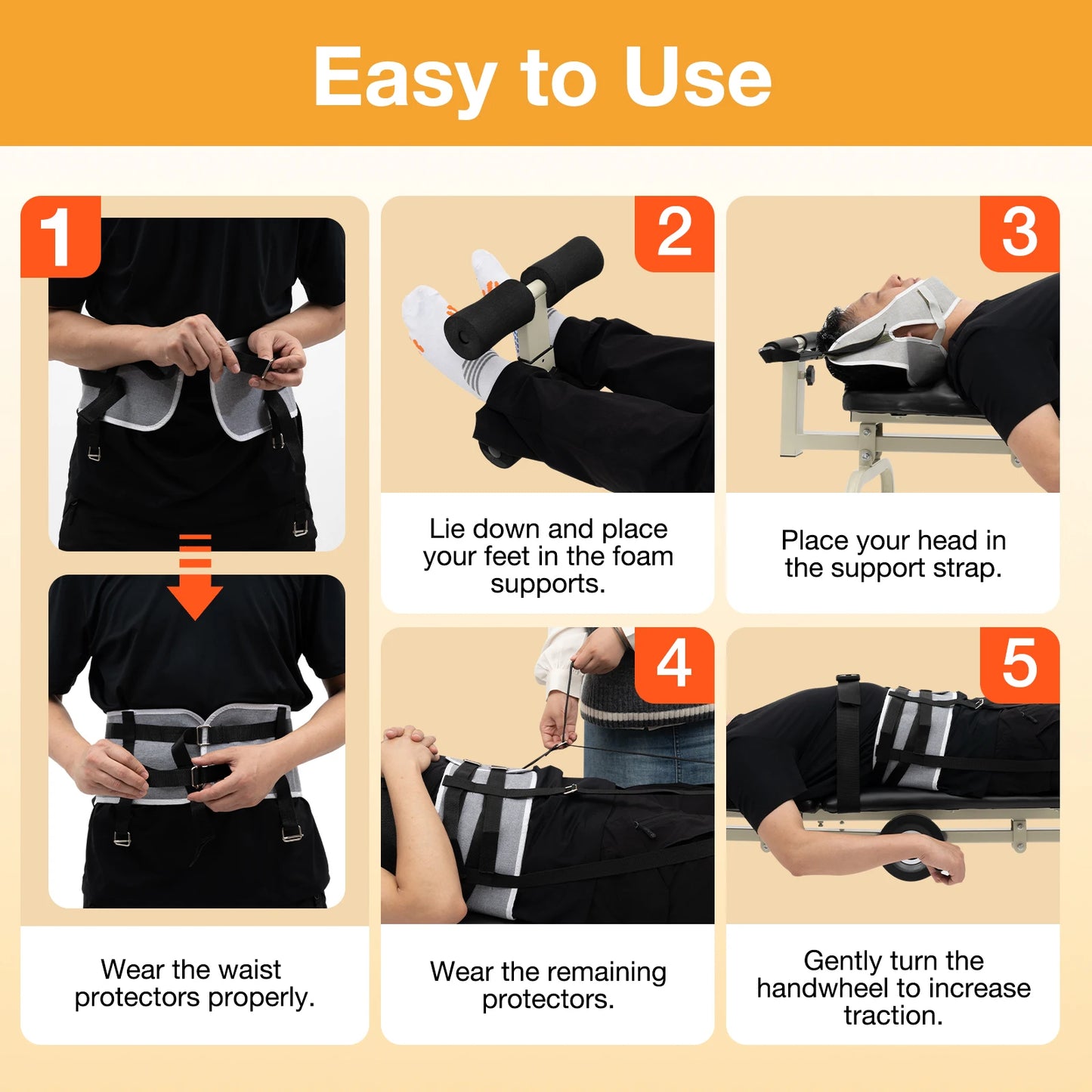 Multifunctional Body Stretcher Fitness Equipment Medical Spinal Traction Lumbar Spine Keyboard Protrusion Corrector Yoga Bed