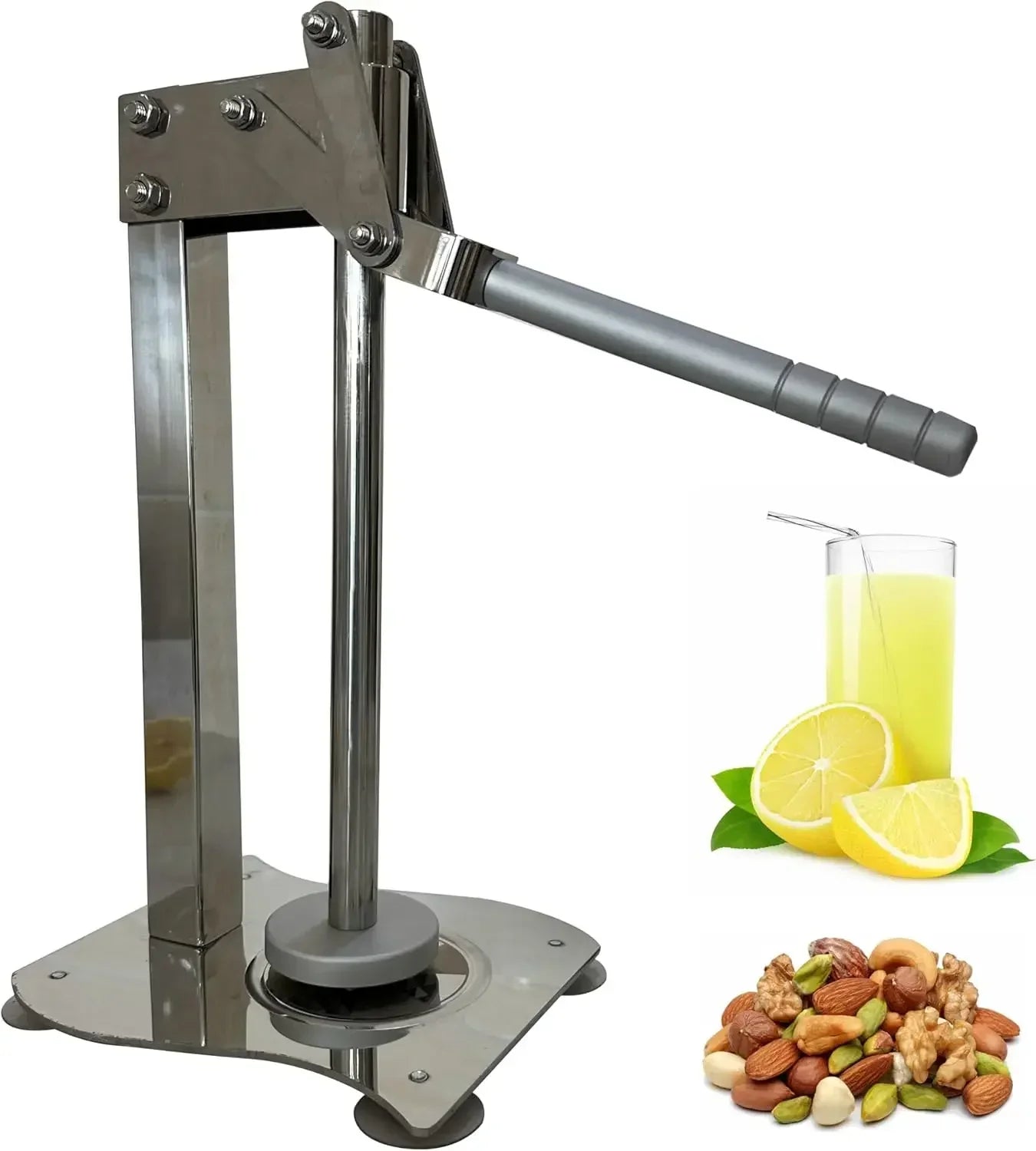 Manual Heavy Duty Citrus Juicer And Nut Grinder For Fruits