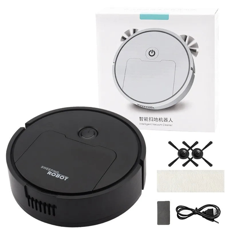 3-in-1 Mini Robot Vacuum | Sweep, Vacuum & Mop