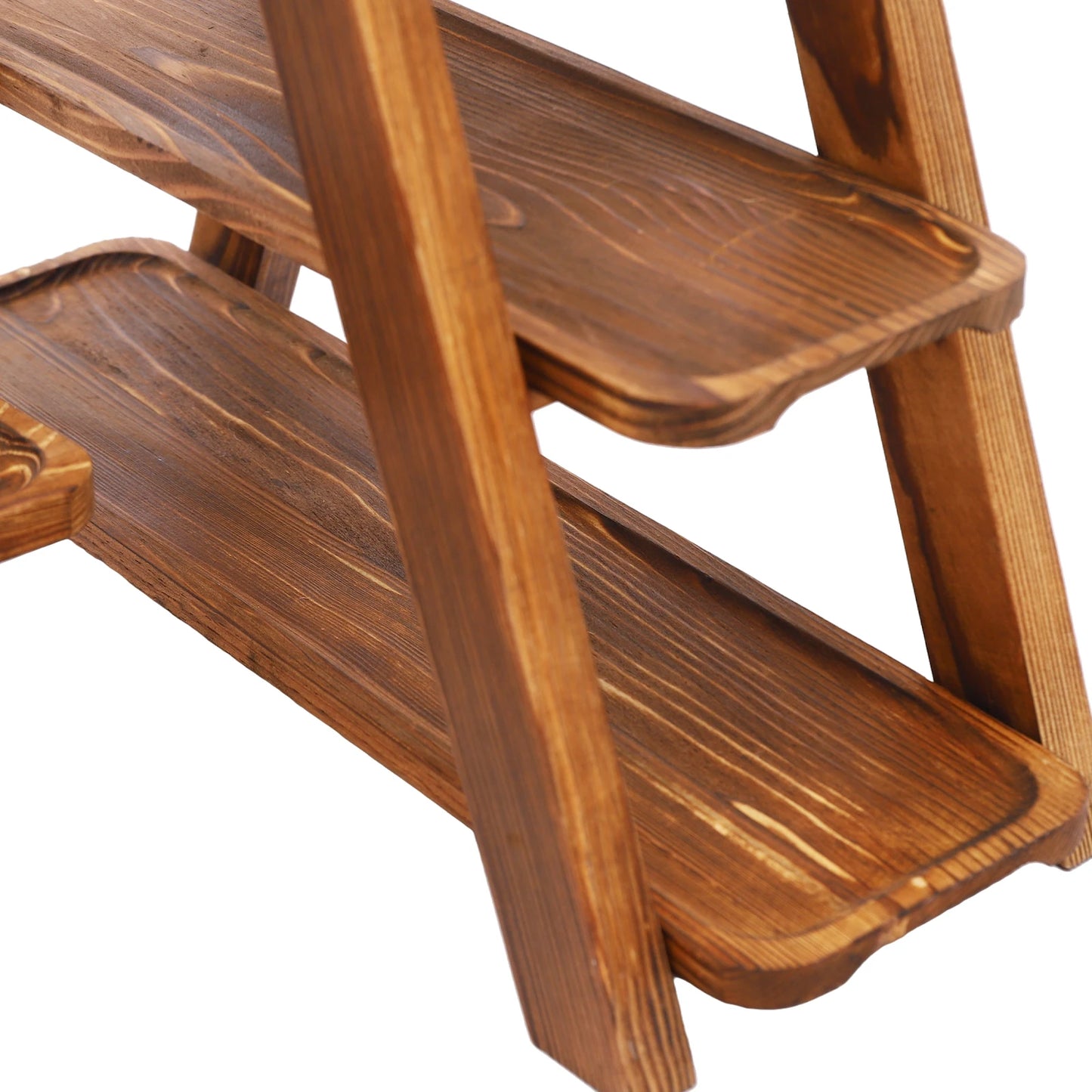 Wooden Dessert Display Stand Cake Stand 3 Tier Serving Tray Decorative Tiered Plate for Birthday Party Cupcake Decor