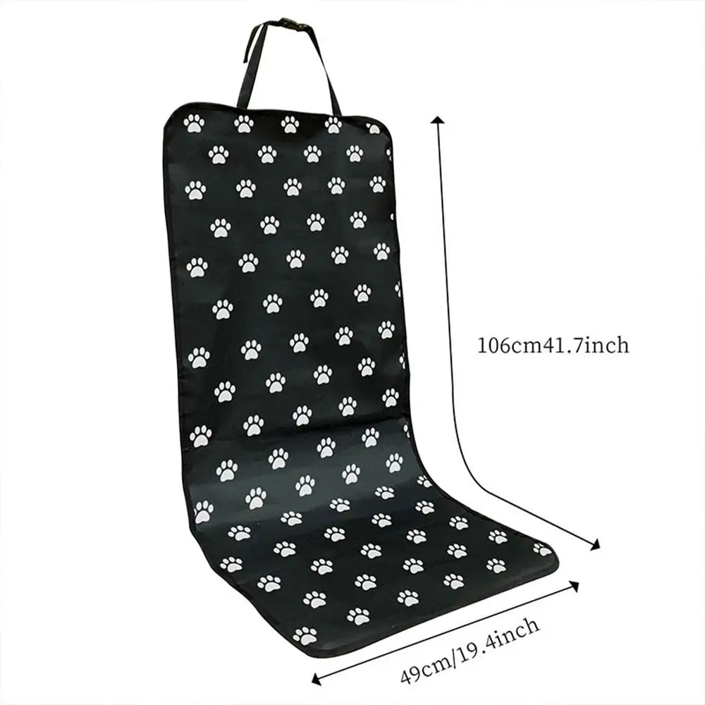 Seat Cover For Dogs Waterproof Car Pet Front Seat Cover Non-Slip Pad Easy-to-Clean Animals Chair Cushion For Sedan Truck Travel