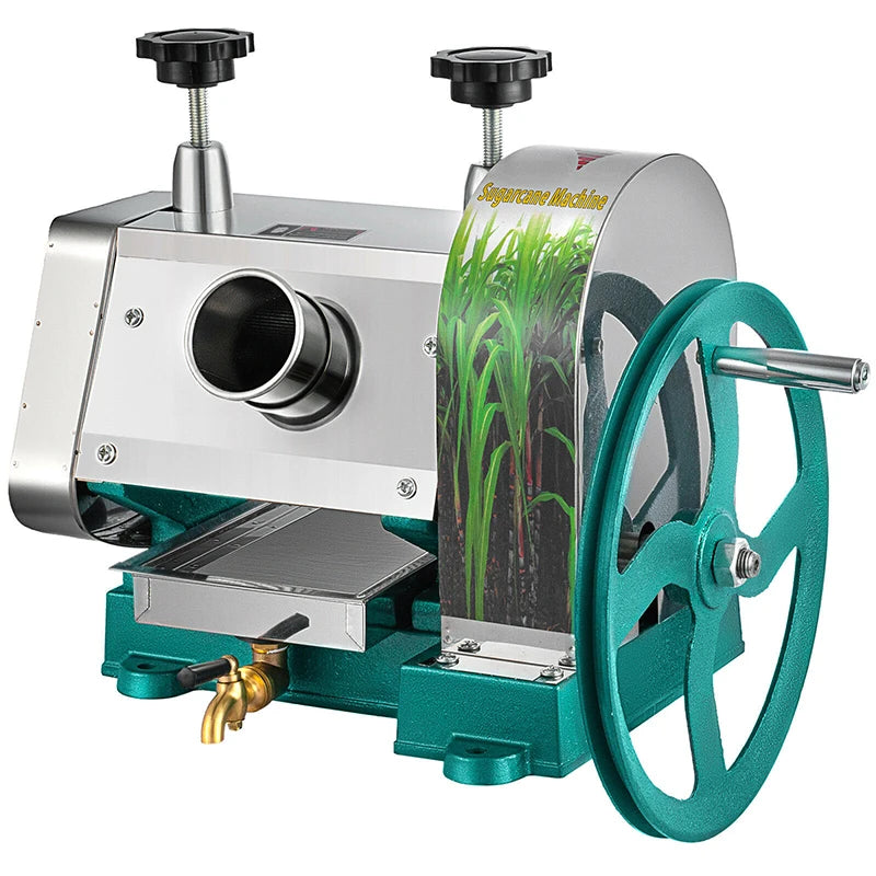 Manual Sugar Cane Juicer Stainless Steel 3 Roller Press