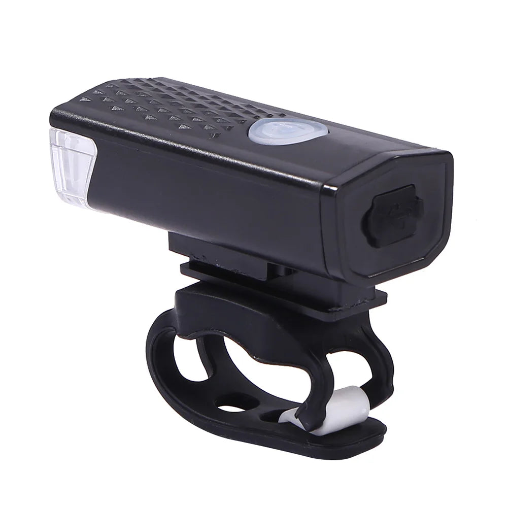 Portable Light Mountain Bike Lights XPE LED Bicycle Front Rear Light Bell Set MTB Bike Night Safety Headlight Lamp