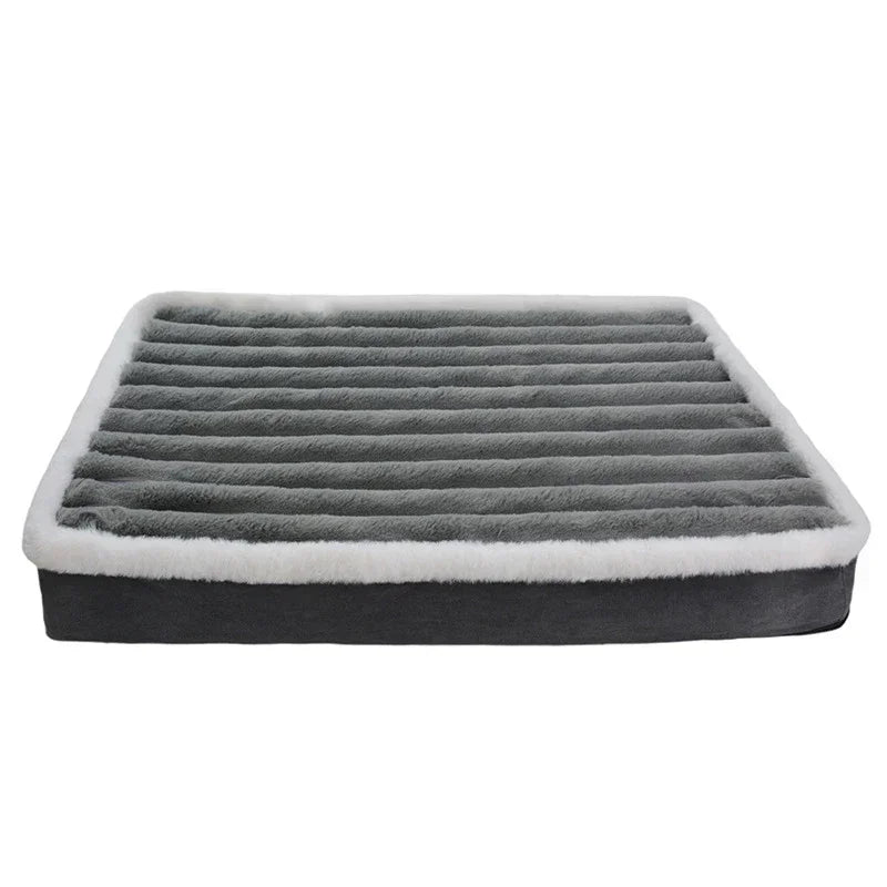 Orthopedic Memory Foam Dog Bed – Washable Removable Cover Pet Mat