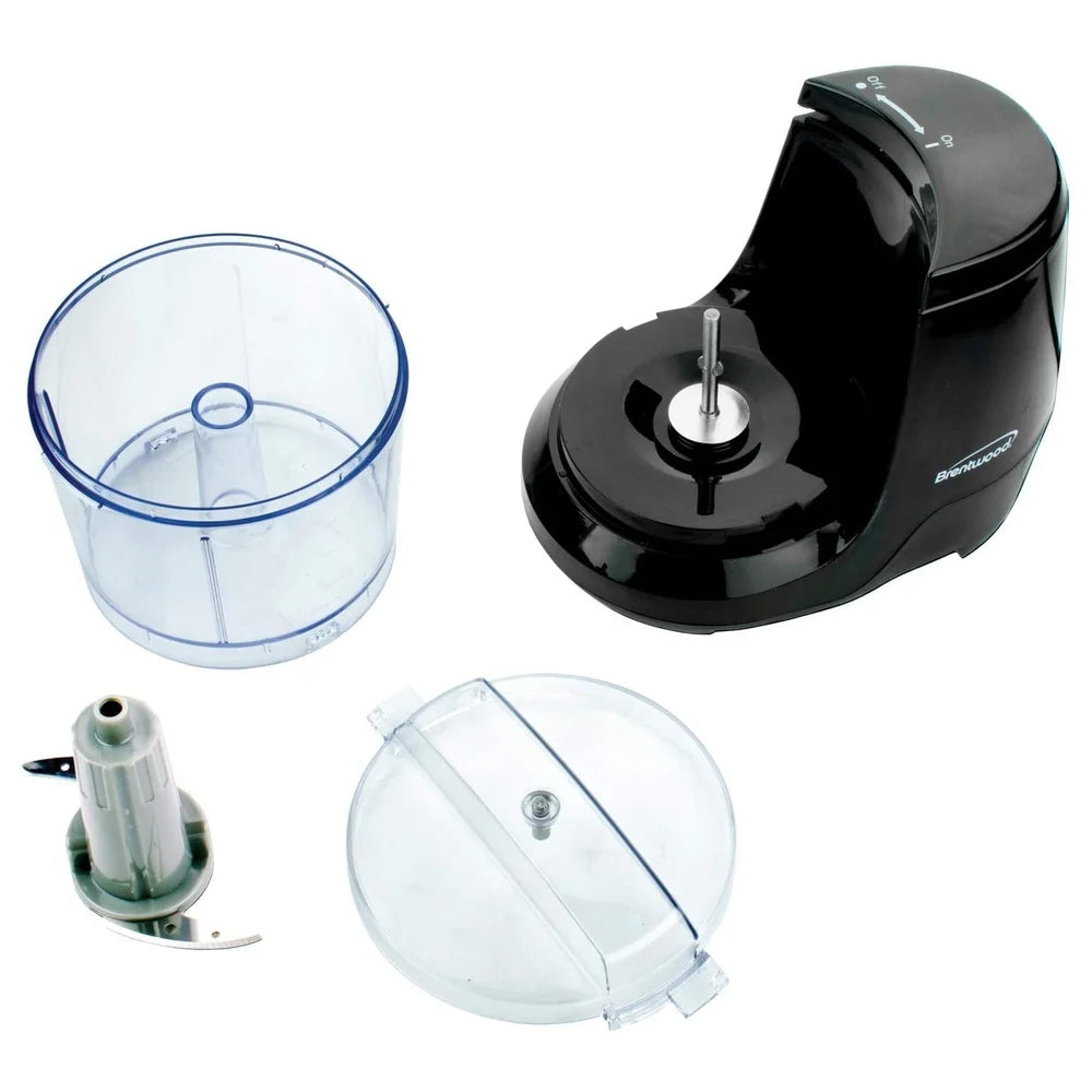 1.5 Cup Mini Food Chopper Compact Design Stainless Steel Blades Easy Operation Kitchen Prep Dips Salsas Veggies Spices Ideal
