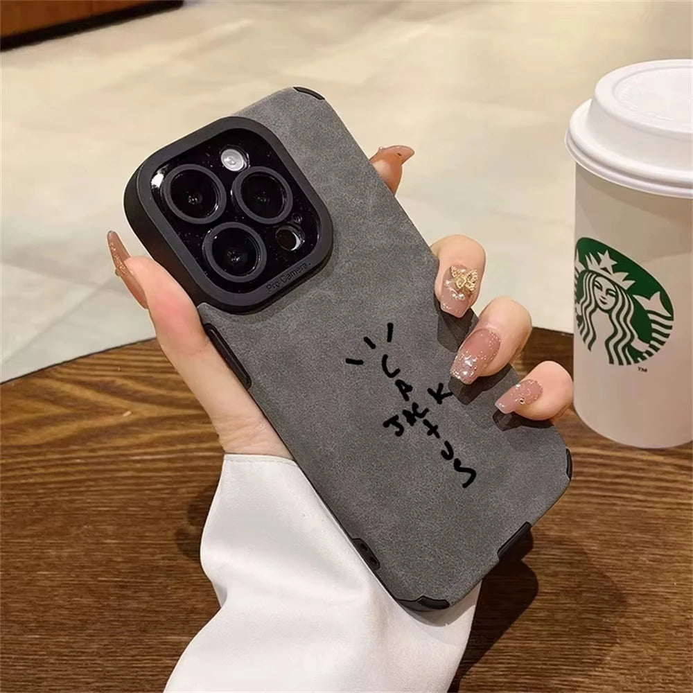 Vintage Flip Style Leather Phone Case with Protective Bumper