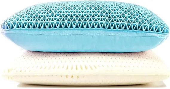 Pampkin TPE Grid Support Pillow Cooling Gel Memory Foam