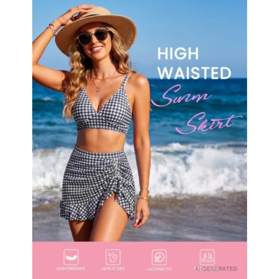 Women’s Solid Halter One-Piece Swimsuit. Backless Push-Up Swimwear