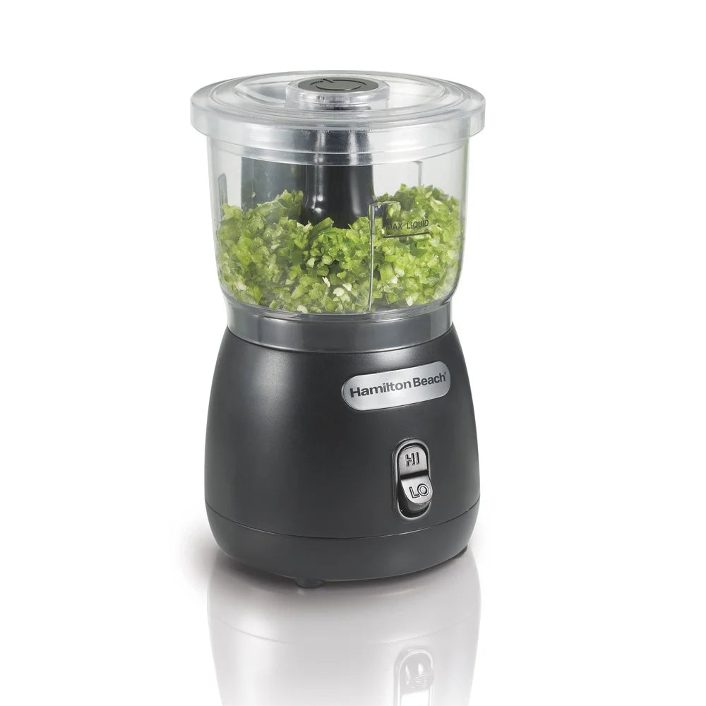 2 Speed Food Chopper 3 Cup Bowl BPA Free 350W Processor