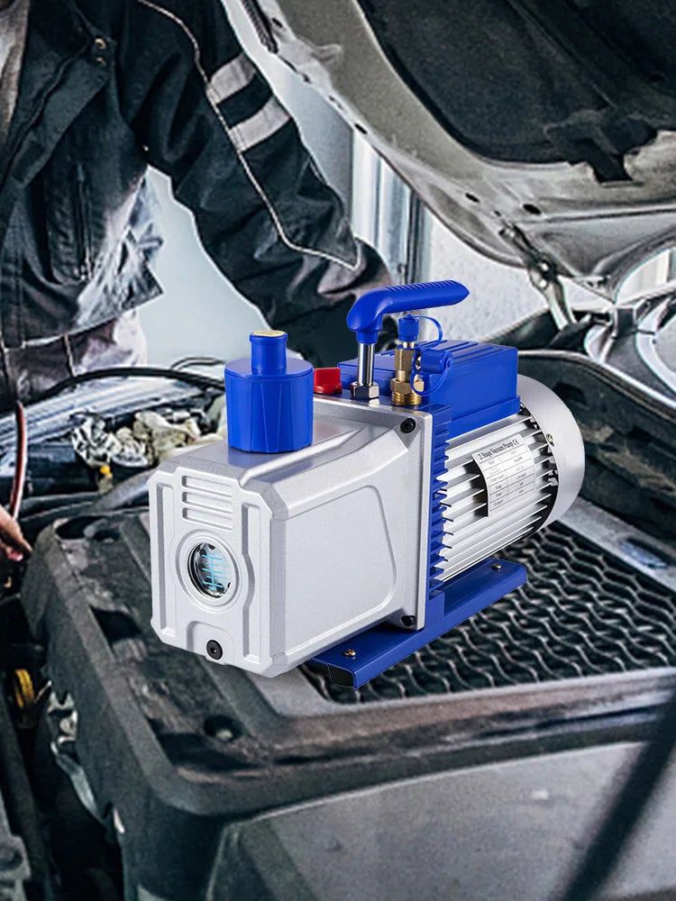 SucceBuy 2 Stage Vacuum Pump 10 CFM 1HP Vane Pump For HVAC