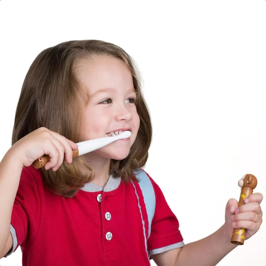 Electric Toothbrush with Animal Character Monkey