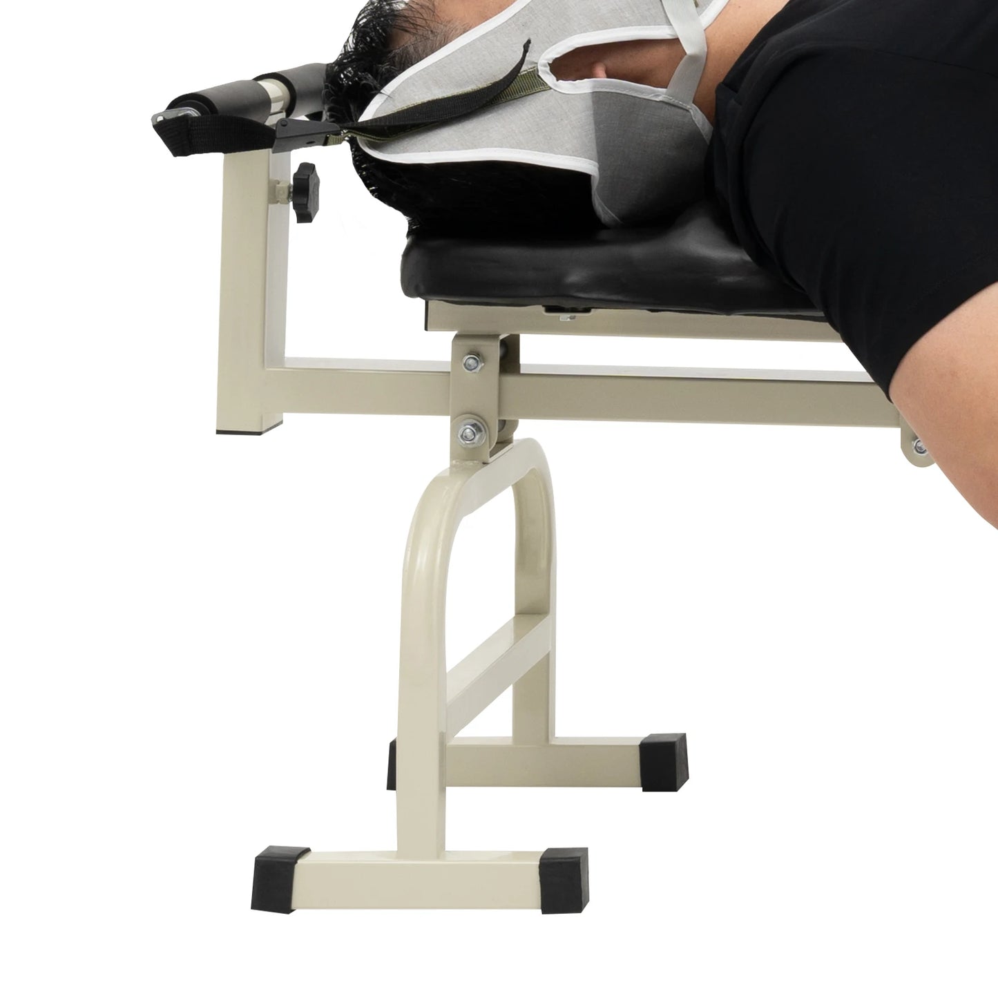 Medical Multifunctional Body Stretcher Leg Pulling Tensioner Fitness Traction Bed Max Load 120kg Suitable For 1.45-1.85m Adults
