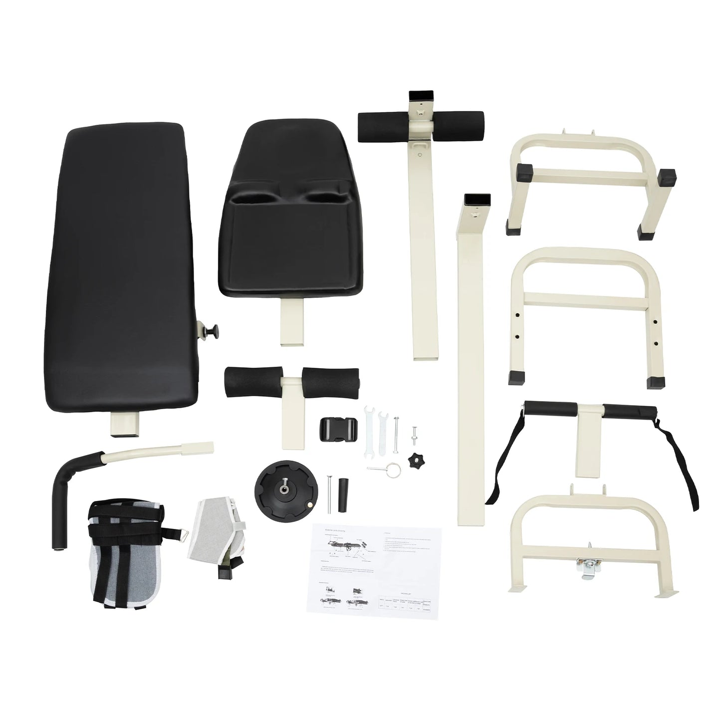 Multifunctional Body Stretcher Fitness Equipment Medical Spinal Traction Lumbar Spine Keyboard Protrusion Corrector Yoga Bed