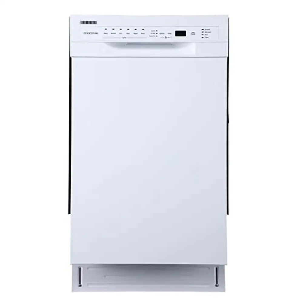 Built-In Compact Dishwasher 8 Place Settings 6 Wash Cycles Quiet Operation Leakage Sensor White