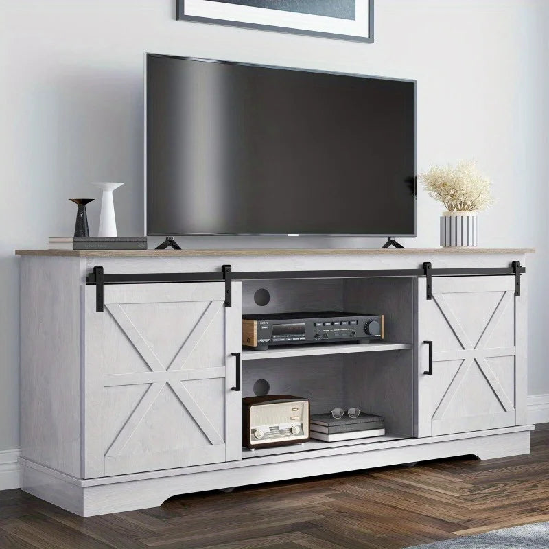 65-inch TV Entertainment Center Media console TV stand with locker