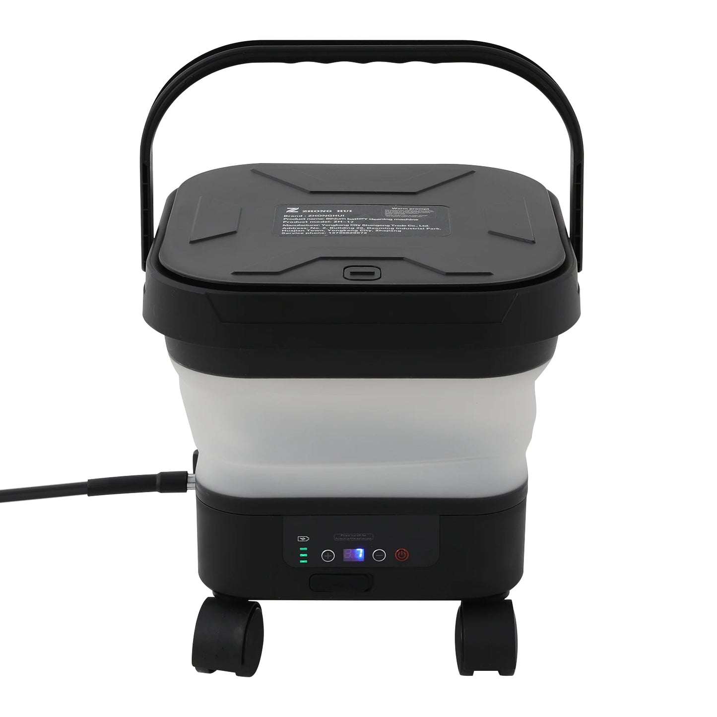 Cordless Portable Pressure Washer 23Bar Rechargeable High Pressure Cleaner for Cars, Patios & Outdoor Cleaning Product Description