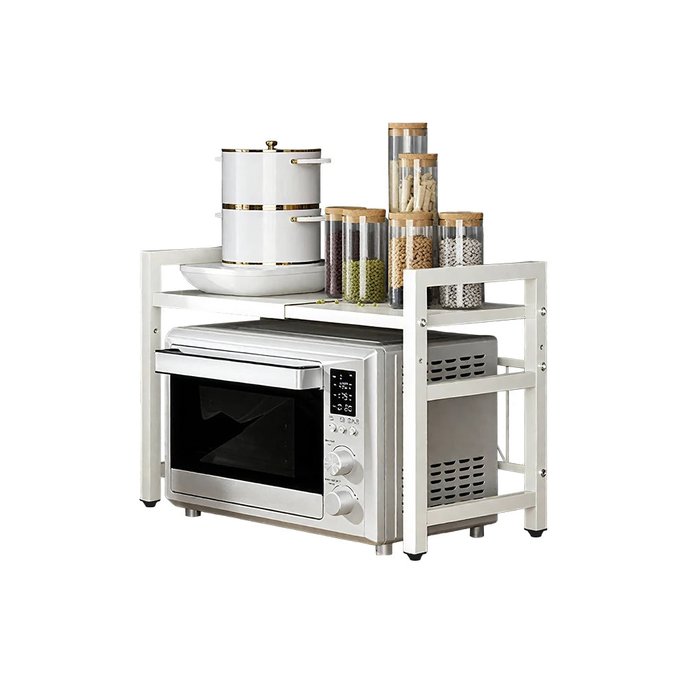 Expandable Microwave Shelf Organizer 42 To 64 Cm Rustproof