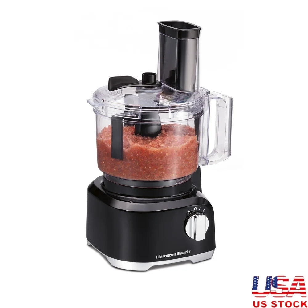 70743 Bowl Scraper 8 Cup Food Processor Black Slicing Disc