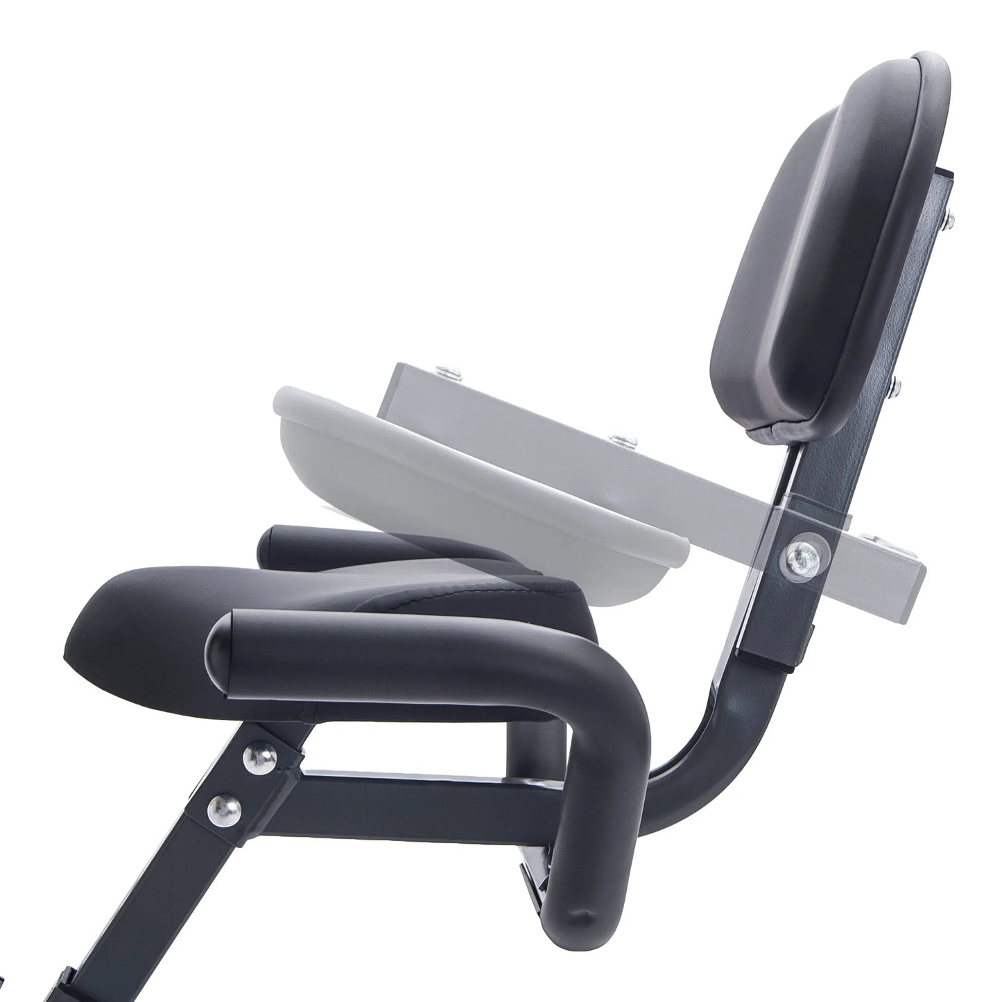 Metal Folding Exercise Bike Upright and Horizontal X Bike for Home Fitness with 10 Levels Adjustable Resistance Armband Backrest