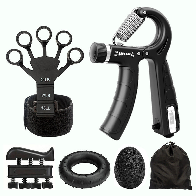 5-Piece Adjustable Hand Grip Strength Trainer Set