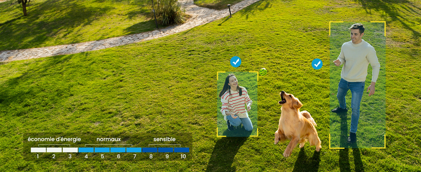 ieGeek 2K 3MP 360° PTZ HD Outdoor Solar Surveillance Camera,  Outdoor Battery  with PIR Motion Sensor, Colour Night Vision