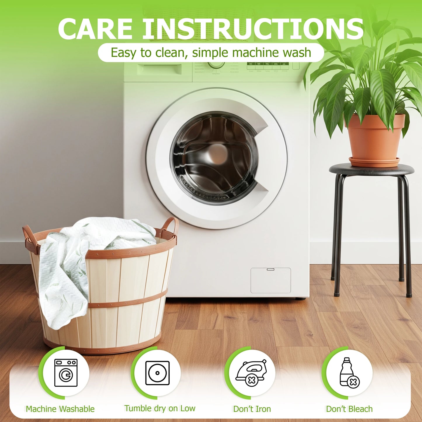 Waterproof Cooling Mattress Protector Cover