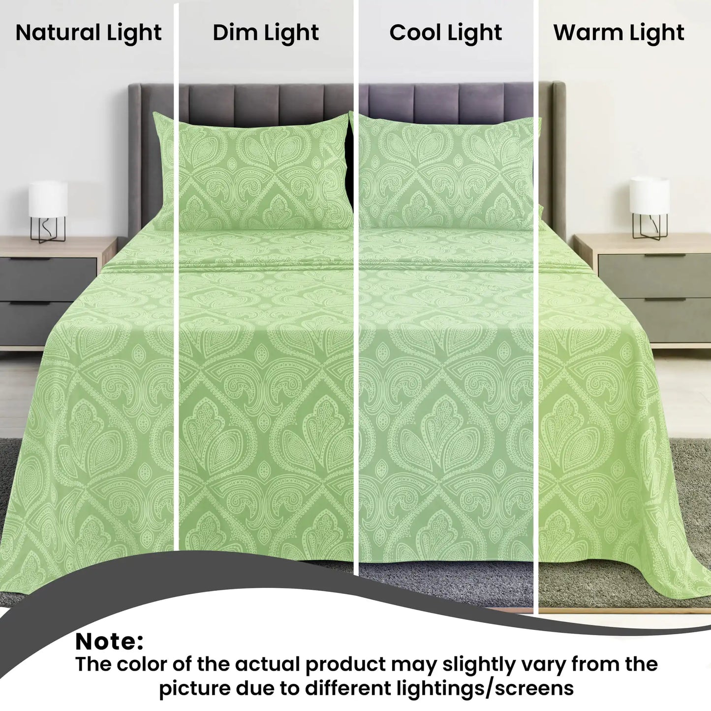 Luxury 3-Piece Quilted Bedspread Set – Soft Lightweight Coverlet with Matching Pillow Shams