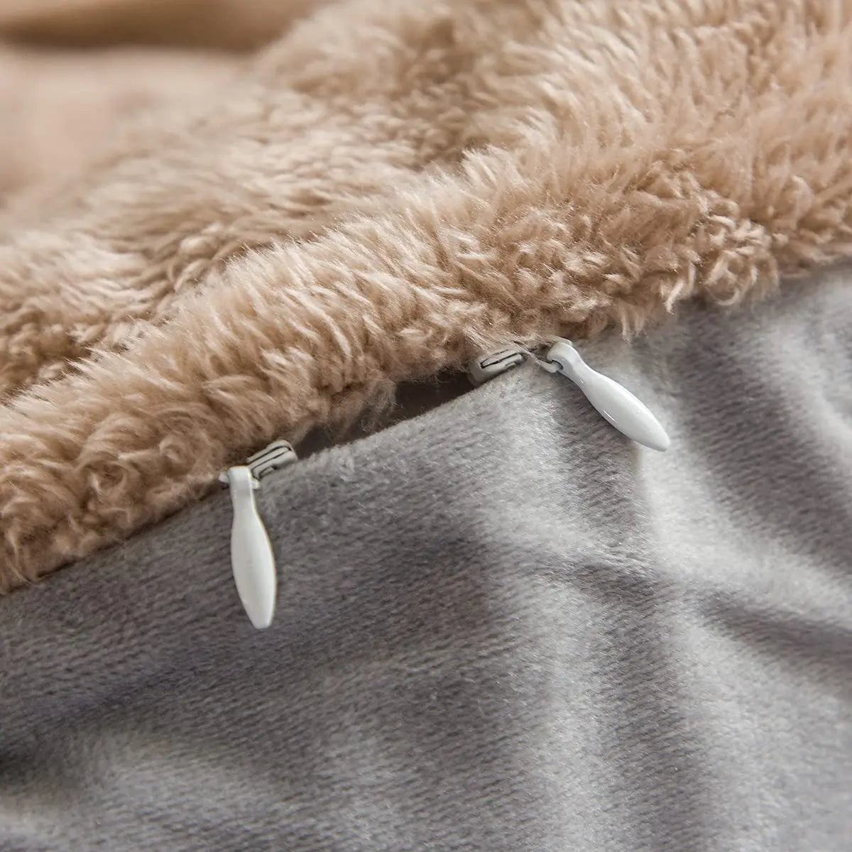 2 To 3 Piece Velvet Shaggy Duvet Cover Set Ultra Soft