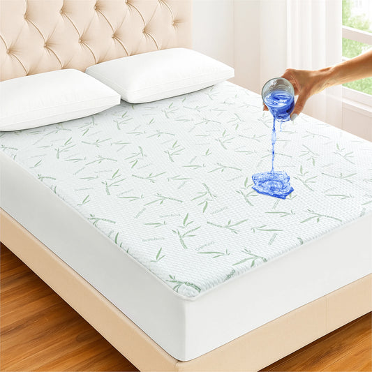 Waterproof Cooling Mattress Protector Cover