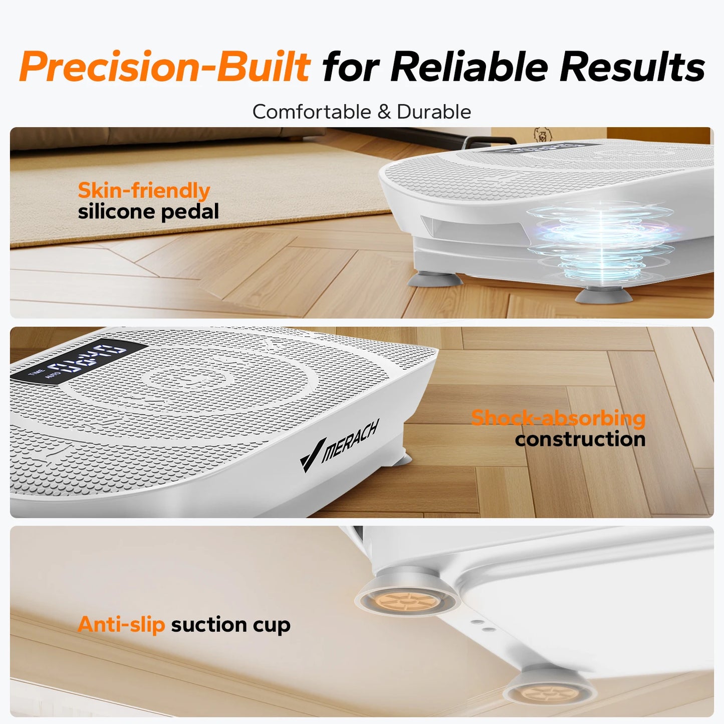 Whole Body Vibration Fitness Plate – Home Exercise & Recovery Machine